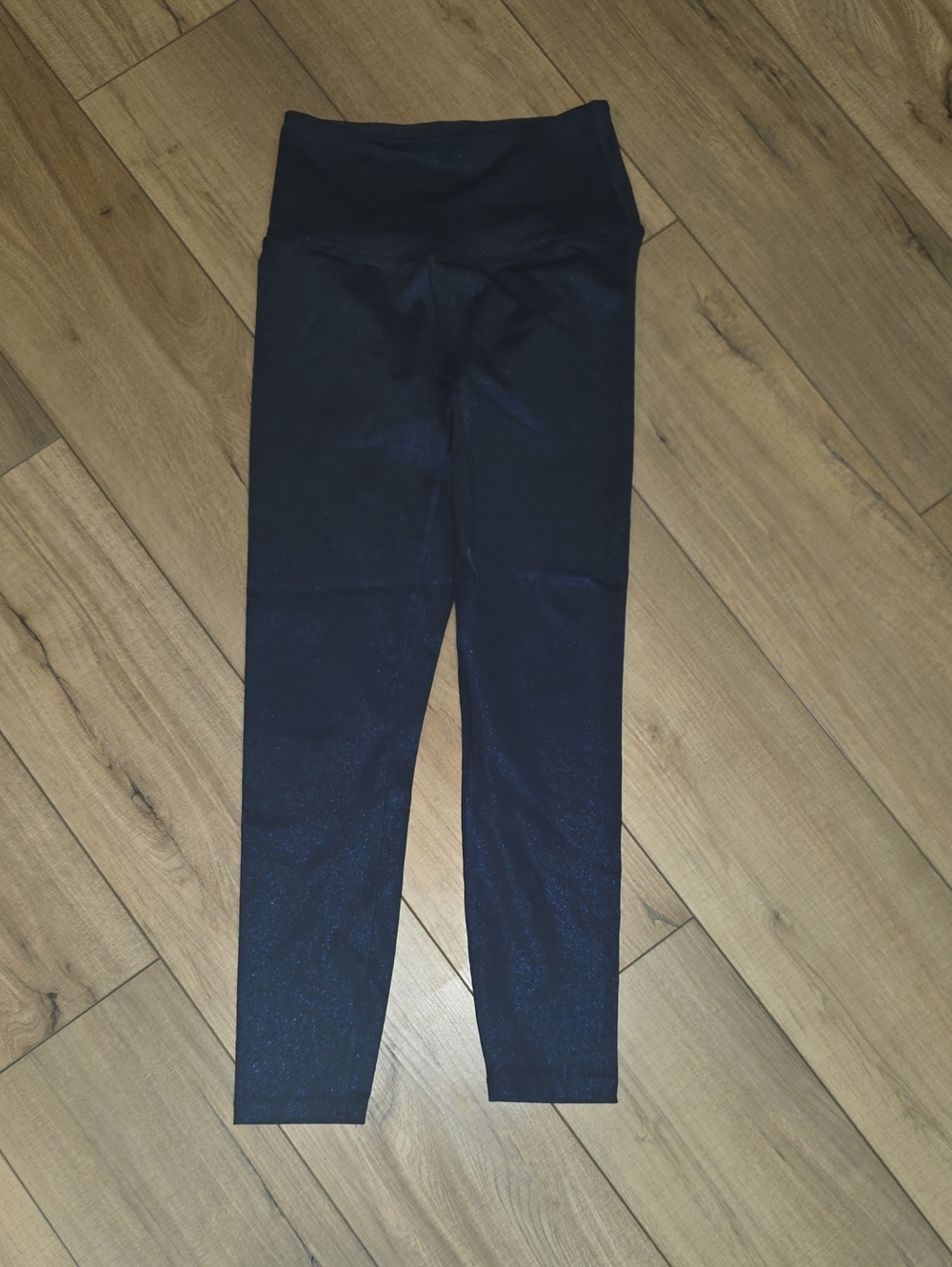 Beyond Yoga Navy Blue Sparkle Leggings Size S